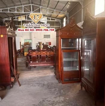 Thu Mua Tủ Gỗ Cẩm Lai Cũ TPHCM Giá Cao | Trần Gia Mộc
