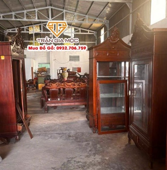 Thu Mua Tủ Gỗ Cẩm Lai Cũ TPHCM Giá Cao | Trần Gia Mộc