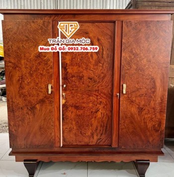 Trần Gia Mộc - Thu Mua Tủ Quần Áo Gỗ Cũ Và Xưa 3 Cánh