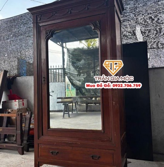 Trần Gia Mộc Chuyên Thu Mua Tủ Quần Áo Gỗ Xưa Tại Tp.Hcm Và Các Tỉnh Lân Cận 