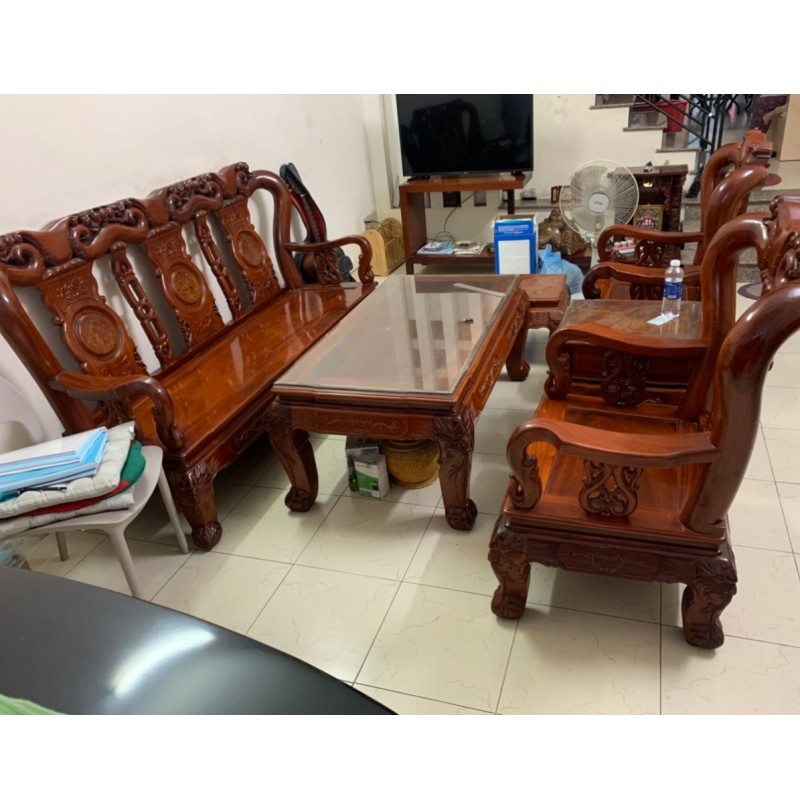  Bàn ghế gỗ đỏ – Thu mua bàn ghế salon gỗ đỏ cũ