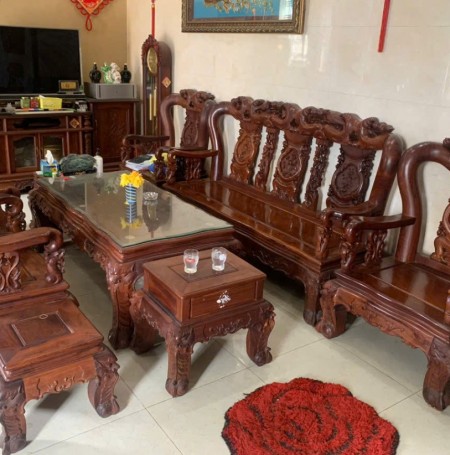 Bộ Bàn Ghế Gỗ Cẩm Lai Tay 12 10 Món Giá Tốt 