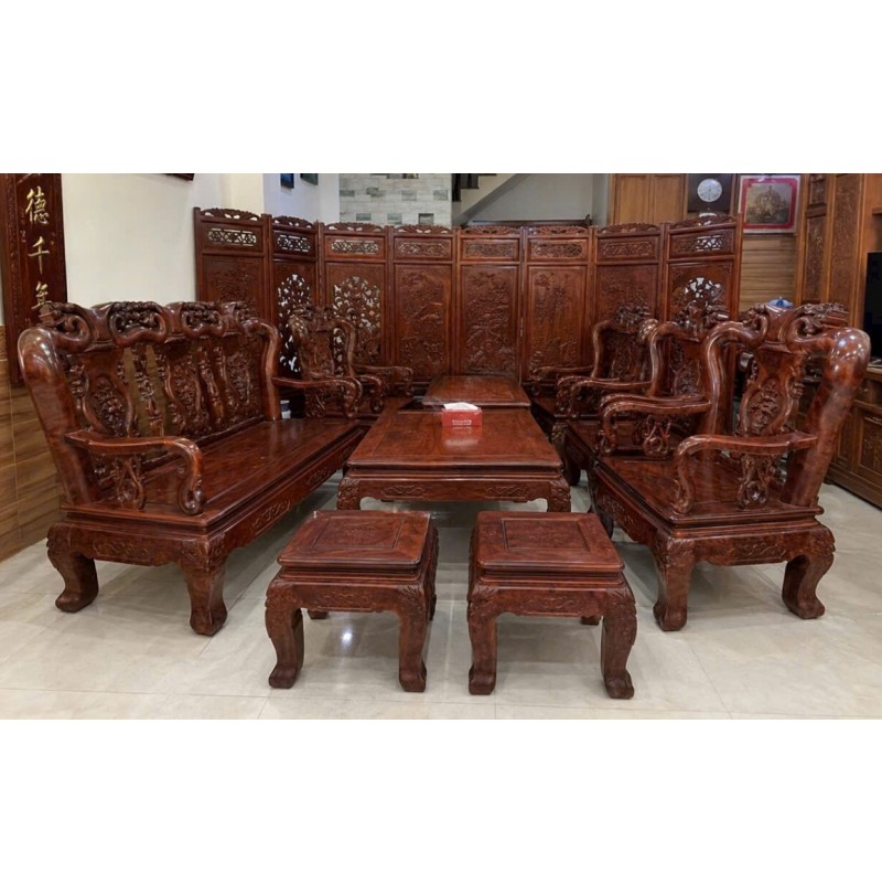 Bộ Bàn Ghế Gỗ Nu Nghiến Giá Rẻ 