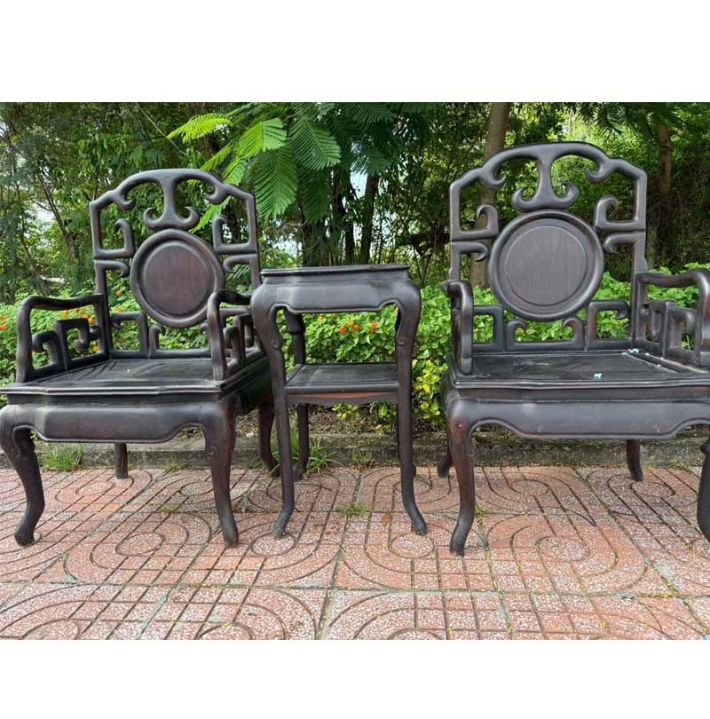 Bộ Bàn Ghế Móc Tàu Hàng Xưa Hiếm 