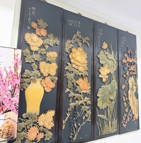 Tranh Tứ Quý Tàu Giá Rẻ – Vẻ Đẹp Cổ Điển, Phong Thủy Mắn May