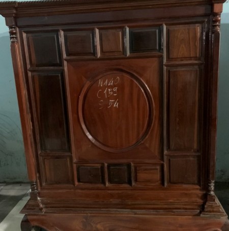 Tủ thờ 13 trám gỗ cẩm lai – Thu mua tủ thờ cũ gỗ cẩm lai